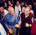 Thaye Dorje, His Holiness the 17th Gyalwa Karmapa, with Lama Ole Nydahl