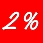 2 percentá