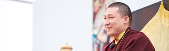 [Banner] H.H. 17th Karmapa Trinlay Thaye Dorje