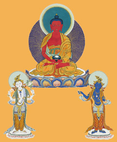 buddha Neobmedzené svetlo