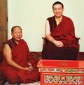 Šerab Rinpočhe a J.S. 17. Karmapa Thaje Dordže